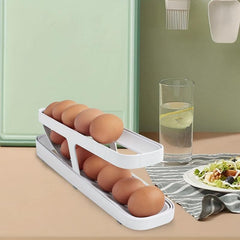 Plastic Refrigerator Egg Dispenser Fridge Egg Organizer
