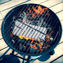 Stainless Steel BBQ Smoker Box For Grilling Outdoors
