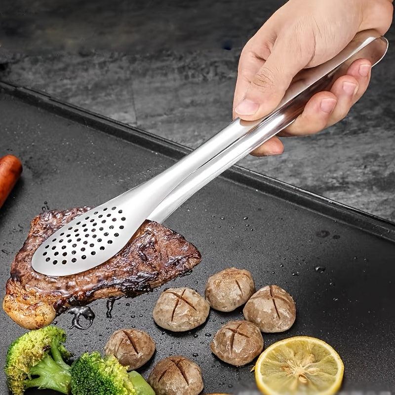 Silicone Kitchen Tongs 17.9in, Non-Stick, Heat Resistant Up To 480 F