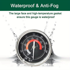 Waterproof BBQ Grill Temperature Gauge 150-900F