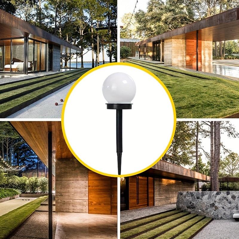 Solar Round Ball Bubble Lights for Outdoor Spaces
