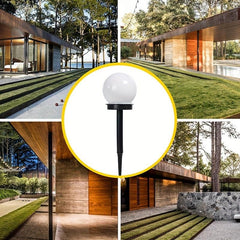 Solar Round Ball Bubble Lights for Outdoor Spaces