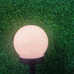 Solar Round Ball Bubble Lights for Outdoor Spaces