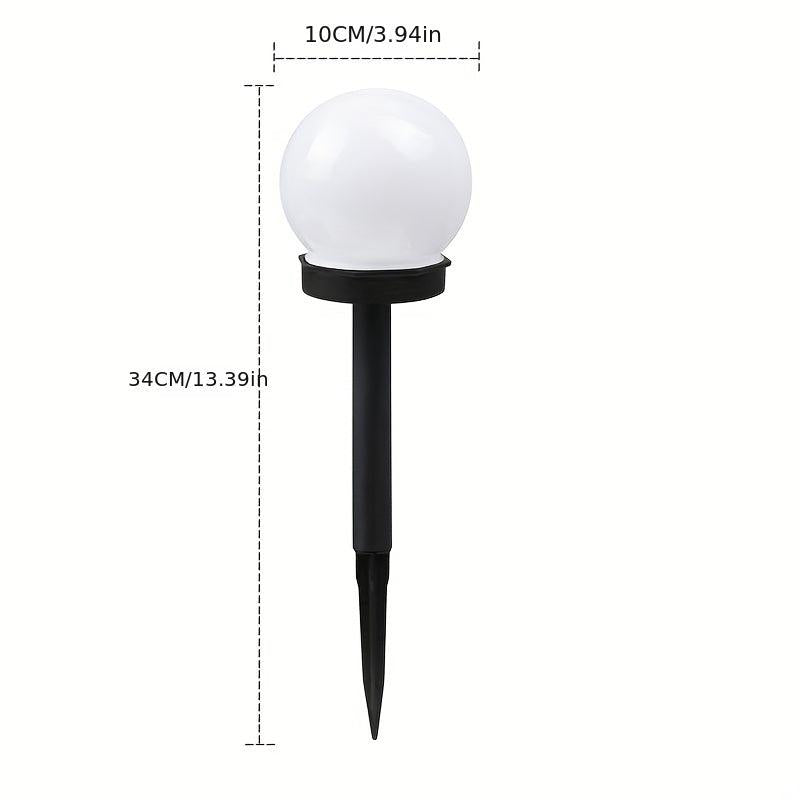 Solar Round Ball Bubble Lights for Outdoor Spaces