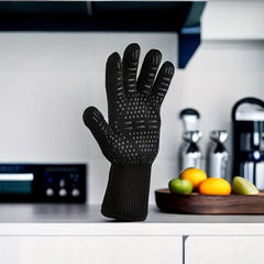 2PCS Silicone Non slip Oven Heat Resistant Gloves