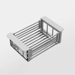 Expandable Stainless Steel Sink Strainer Basket Collapsible Colander