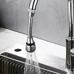 360 Degree Faucet Booster Anti-splash Shower Head Extension Nozzle Filter