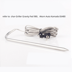 Metal Meat Probe for Particle Grills & Smoking Machines