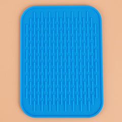 Silicone Heat Resistant Mat Holder Trivets for Hot Pots, Kitchen Dish Pad