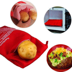 1pc Microwave Roasted Large Potato Sweet Potato Corn Heating Tool Bag