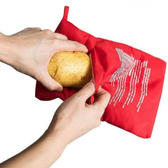1pc Microwave Roasted Large Potato Sweet Potato Corn Heating Tool Bag