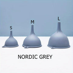 3pcs Kitchen Funnel Set Canning Silicone Food Funnel 84g Small Large Wide Mouth