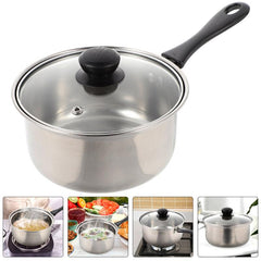 Stainless Steel Cooking Pot for Home Kitchen Durable & Easy to Clean