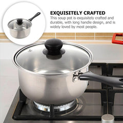 Stainless Steel Cooking Pot for Home Kitchen Durable & Easy to Clean