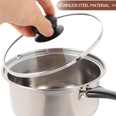 Stainless Steel Cooking Pot for Home Kitchen Durable & Easy to Clean