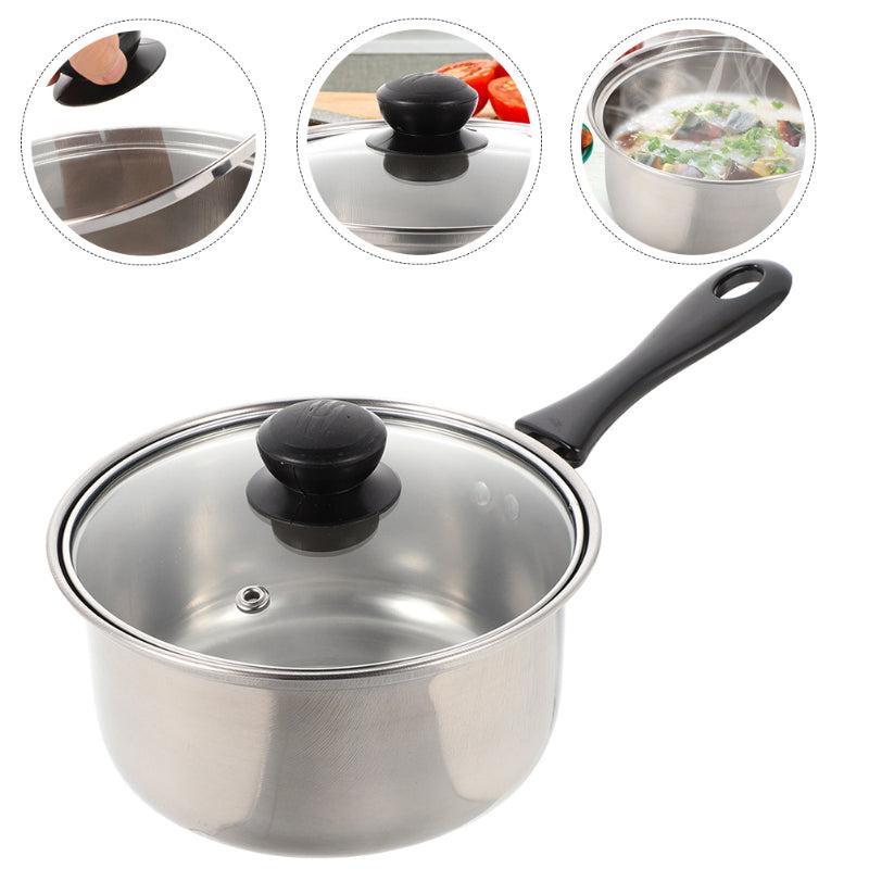 Stainless Steel Cooking Pot for Home Kitchen Durable & Easy to Clean
