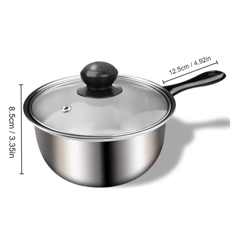 Stainless Steel Cooking Pot for Home Kitchen Durable & Easy to Clean