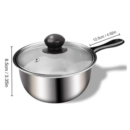 Stainless Steel Cooking Pot for Home Kitchen Durable & Easy to Clean