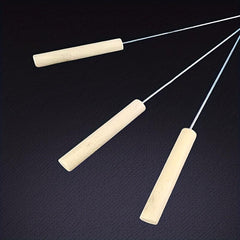 5pcs Stainless Steel BBQ Fork for Barbecue Fish Hot Dog Camping