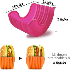 Silicone Burger Clip: Upgrade Your Burger Making Game