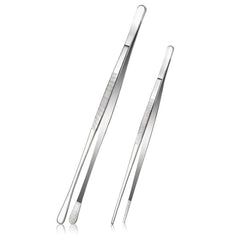 Professional Stainless Steel Tweezers for Cooking Repairing Sea Food BBQ
