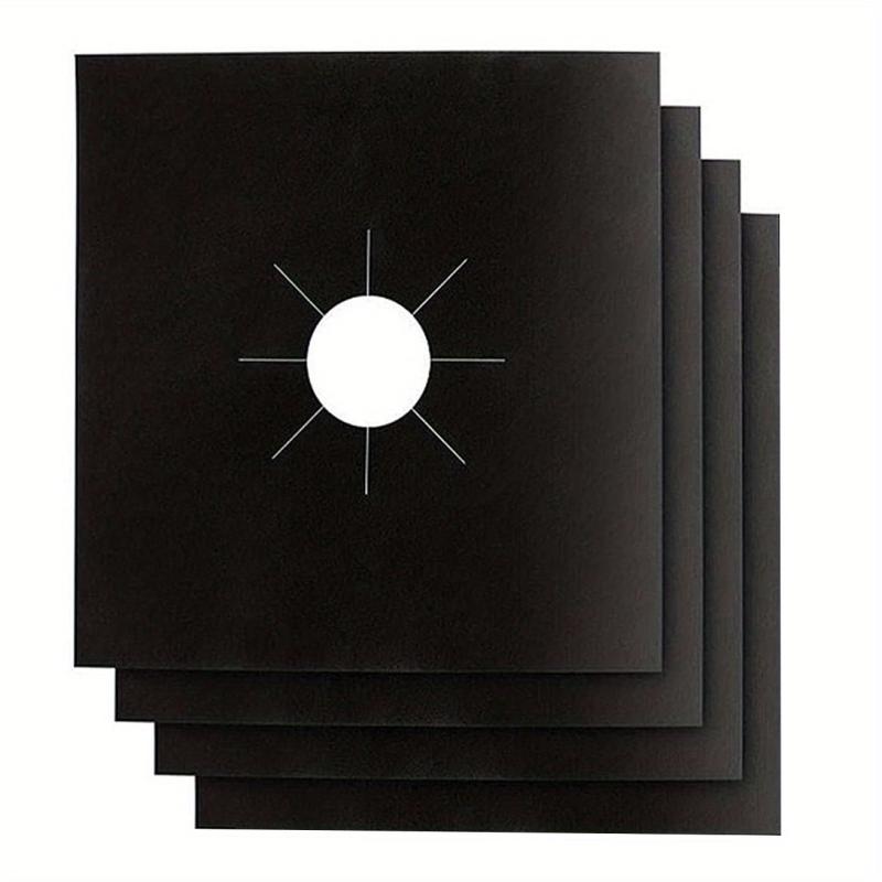 8pcs Stove Burner Covers Gas Stove Protectors 0.2mm Thickness