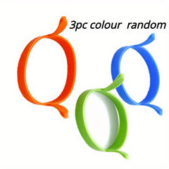 3pcs Silicone Round Egg Rings Pancake Mold Silicone Egg Ring BBQ Tools