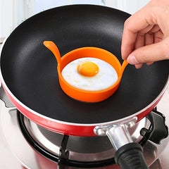 3pcs Silicone Round Egg Rings Pancake Mold Silicone Egg Ring BBQ Tools