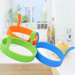 3pcs Silicone Round Egg Rings Pancake Mold Silicone Egg Ring BBQ Tools