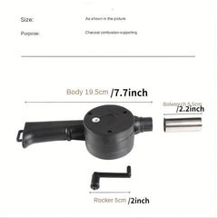 Outdoor Manual Blowers for Camping Fire Tools Barbecues