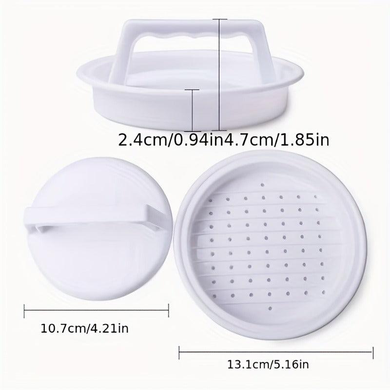 Plastic Burger Press Hamburger Maker Mold Patty Maker BBQ Press