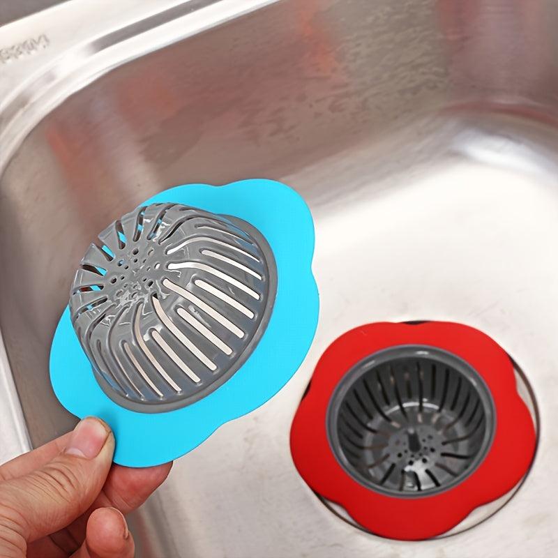 1pc Kitchen Bathroom Floor Drain Sink Filter Drains Flower Shape