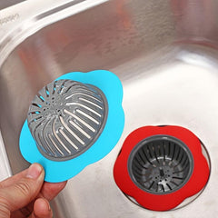 1pc Kitchen Bathroom Floor Drain Sink Filter Drains Flower Shape
