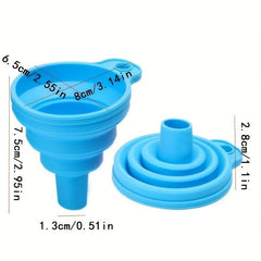 Collapsible Funnel Canning Kitchen Bottle Wide Mouth Funnel