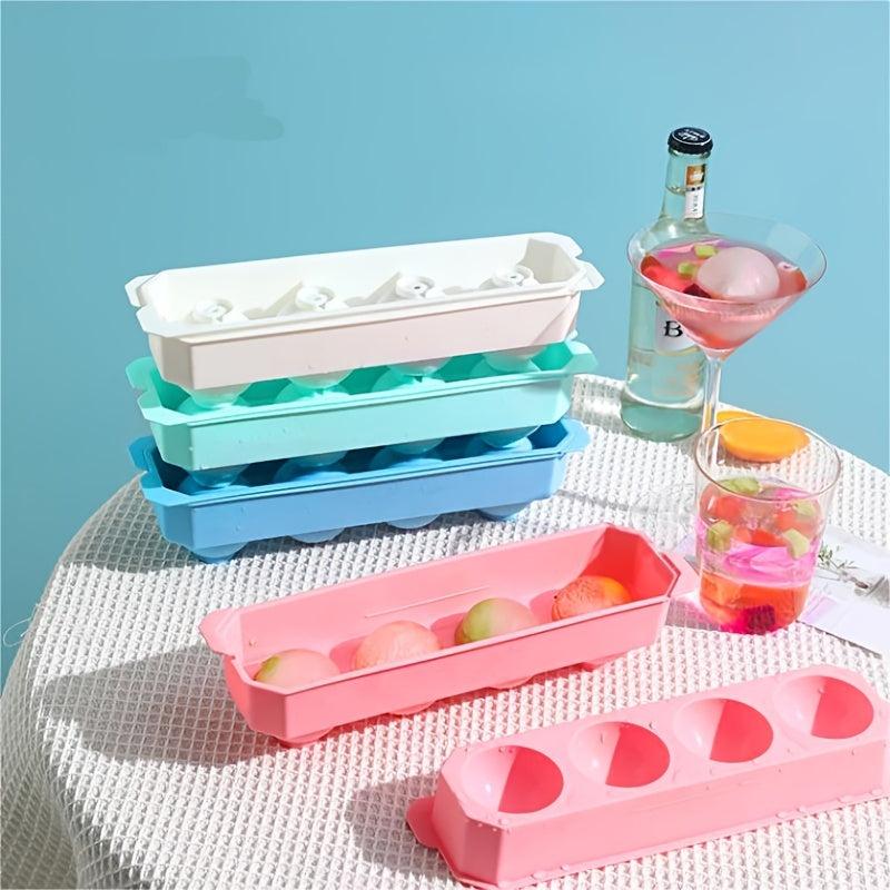 Round Ice Cube Trays Ice Ball Cube Mold Trays for Home