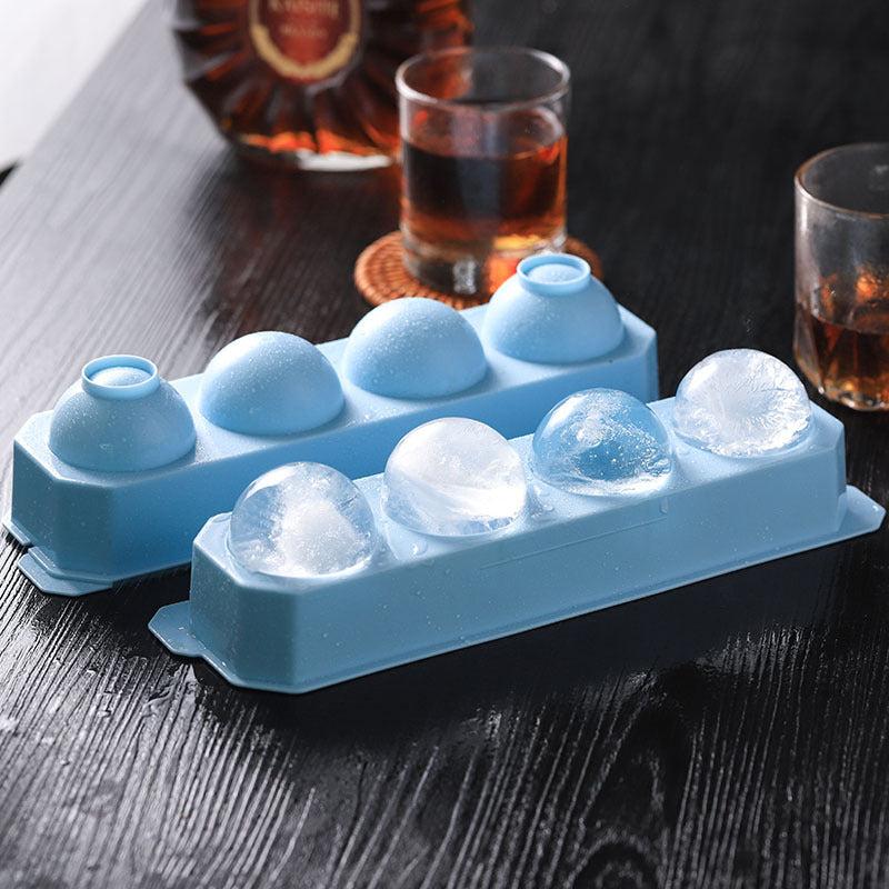 Round Ice Cube Trays Ice Ball Cube Mold Trays for Home