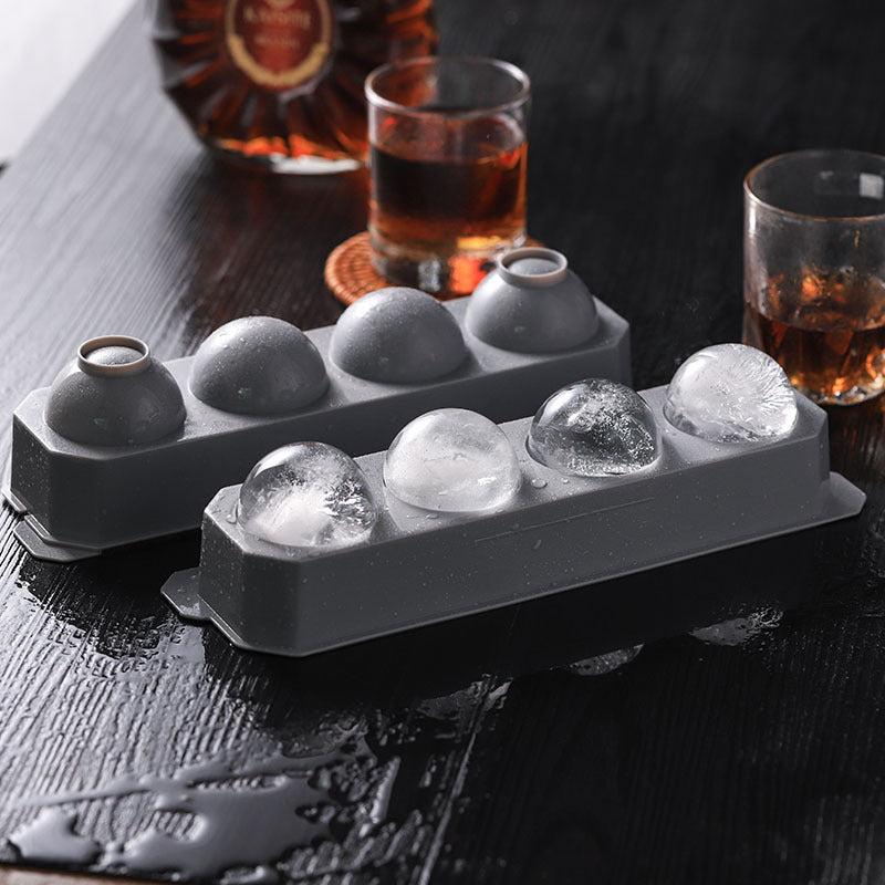 Round Ice Cube Trays Ice Ball Cube Mold Trays for Home