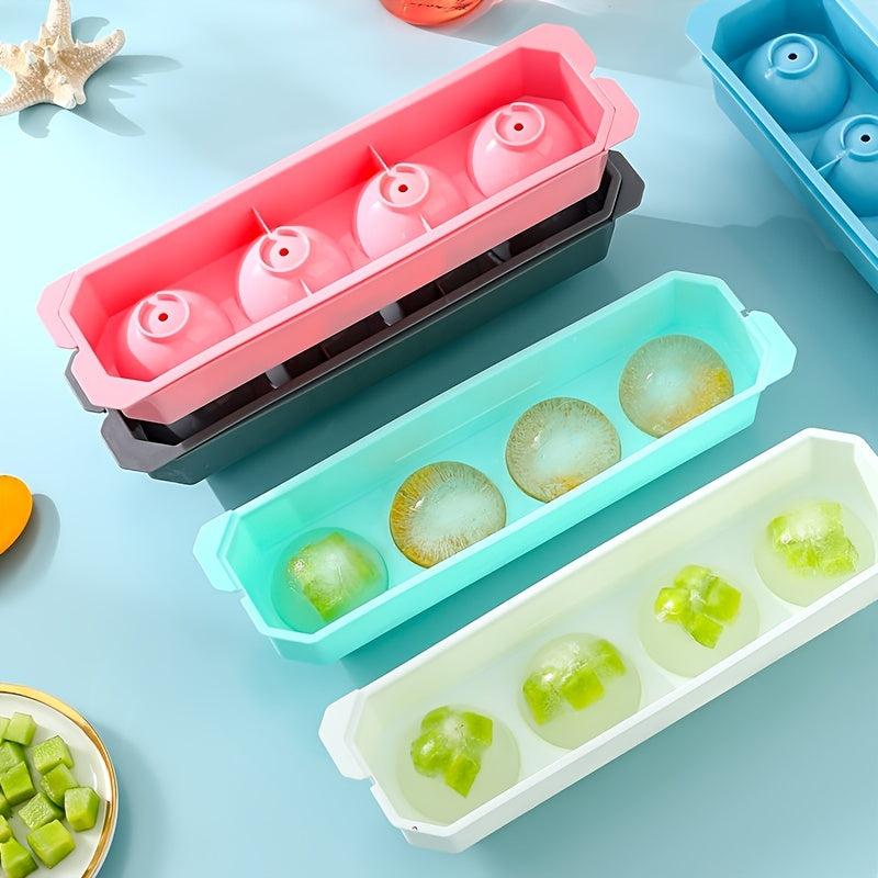 Round Ice Cube Trays Ice Ball Cube Mold Trays for Home
