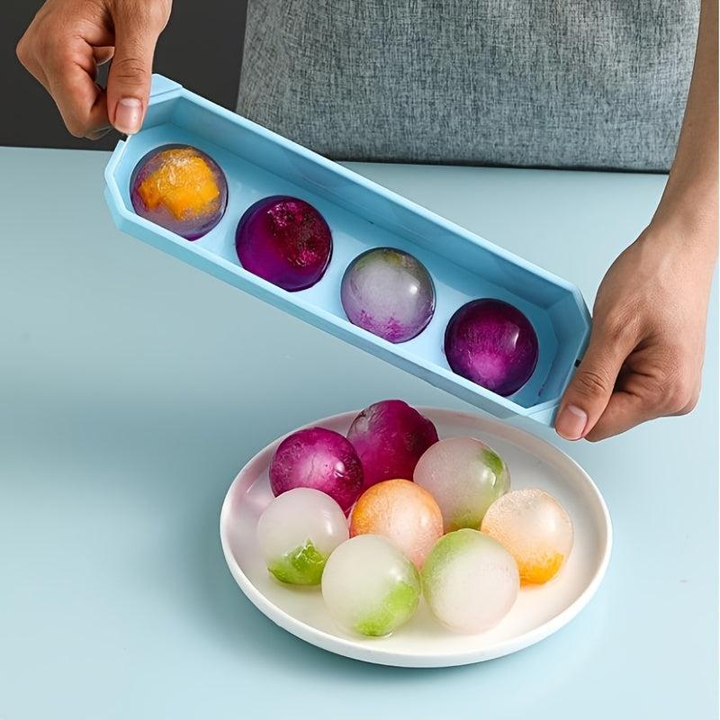 Round Ice Cube Trays Ice Ball Cube Mold Trays for Home