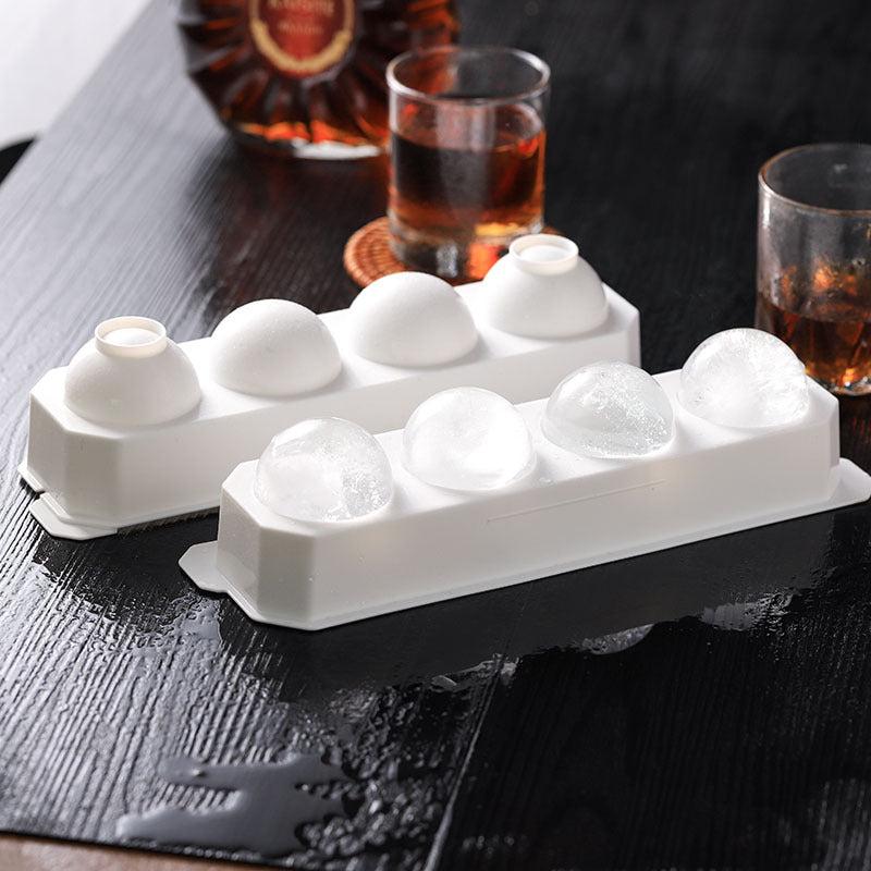 Round Ice Cube Trays Ice Ball Cube Mold Trays for Home