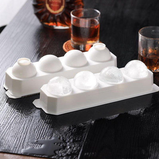 Round Ice Cube Trays Ice Ball Cube Mold Trays for Home