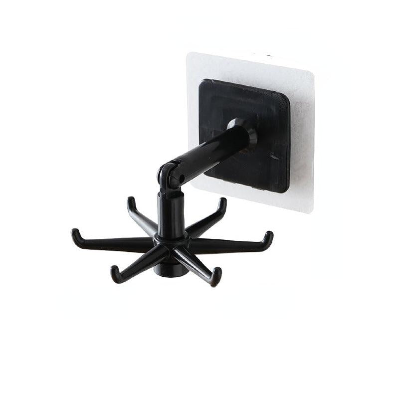 360 Degree Rotating Kitchen Hooks Organizer Storage Spoon Accessories