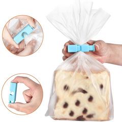 4pcs Bread Sealing Clips Lock & Press Kitchen Storage