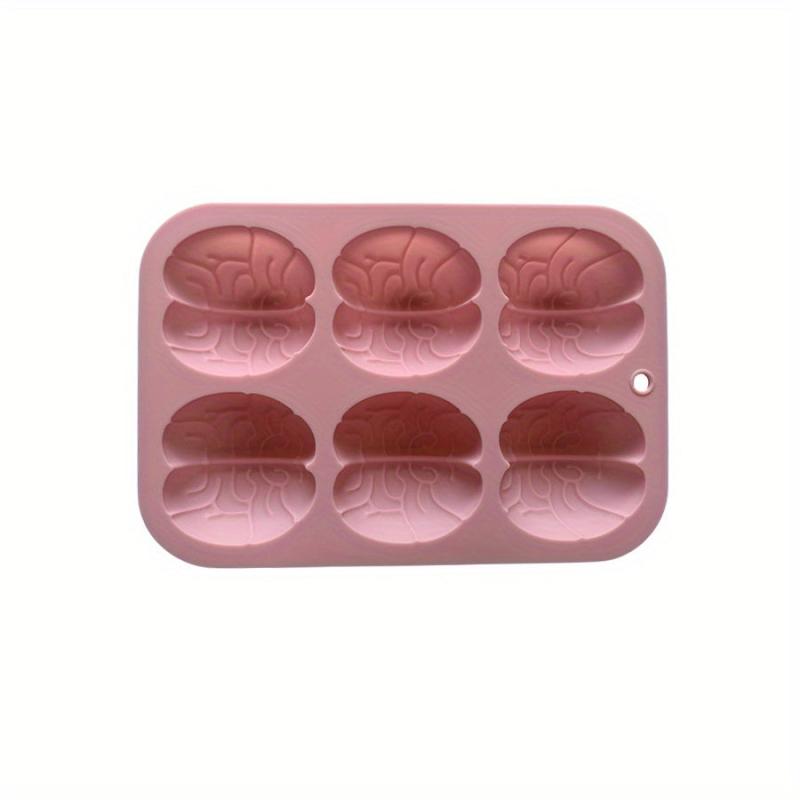 Brain Shaped Ice Cube Mold Fun Silicone Tray for Ice Popsicles Cakes