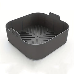 2pcs Square Silicone Liner for Air Fryer Non Stick High Temperature Resistant