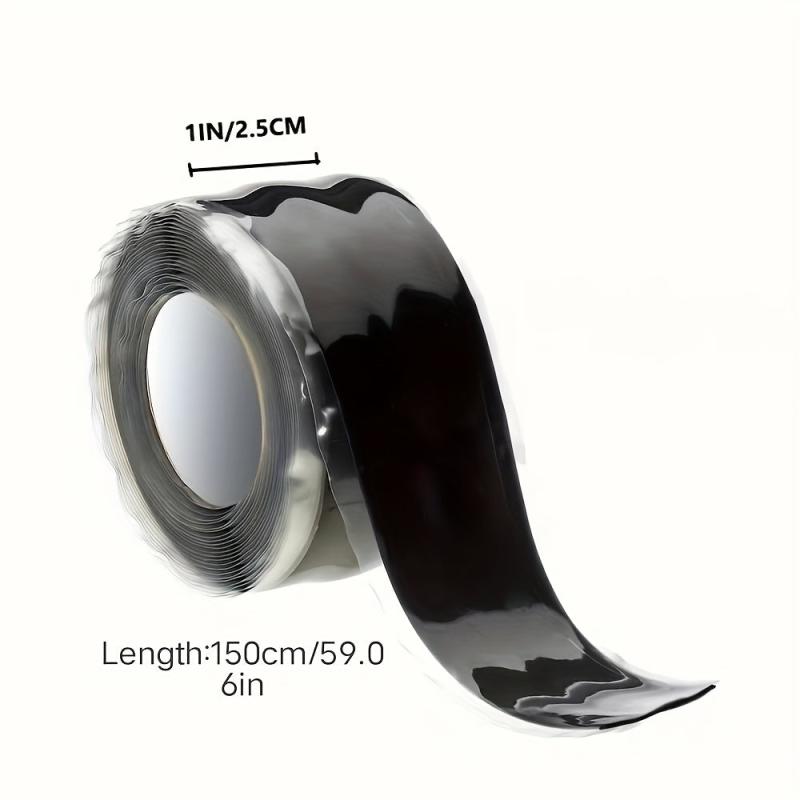 Transparent Silicone Self Fusing Repair Tape for Strong Pipeline Seal