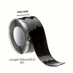 Transparent Silicone Self Fusing Repair Tape for Strong Pipeline Seal