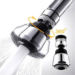 360 Degree Kitchen Faucet Extension Pipe Bathroom Shower Filter