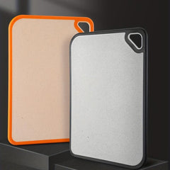 Large Reversible Plastic Cutting Board with Nonslip Handle