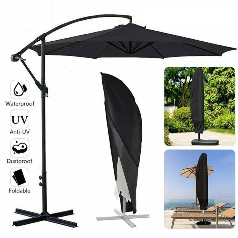 Waterproof UV Protection Cover for Outdoor Patio Banana Umbrella